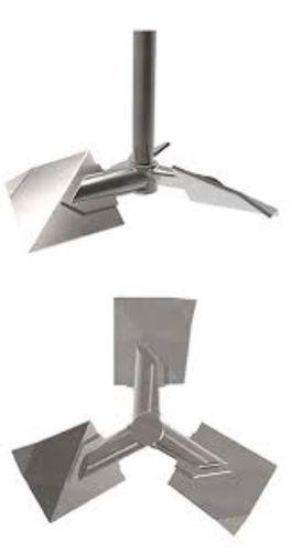 Carbon Steel Hydrofoil Impeller For Low-Viscosity Flow-Controlled Applications