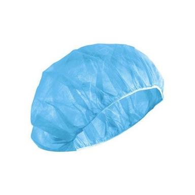 Various Colors Are Available Blue Disposable Bouffant Cap