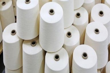 White Color Plain Cotton Yarn Application: Knitting