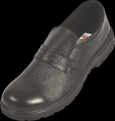 Black Ladies Safety Shoes Size: All Size