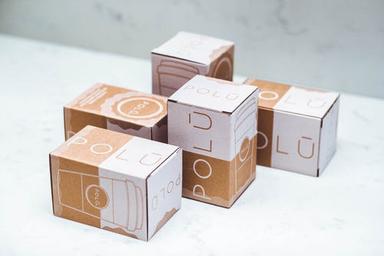 Matte Lamination Brown Paper Packaging Box