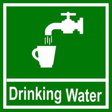 Drinking Water Sign Board Application: Industrial