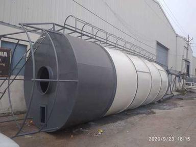 Gray Stainless Steel Silo Container
