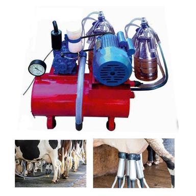 Various Colors Are Available Portable Type Milking Machine