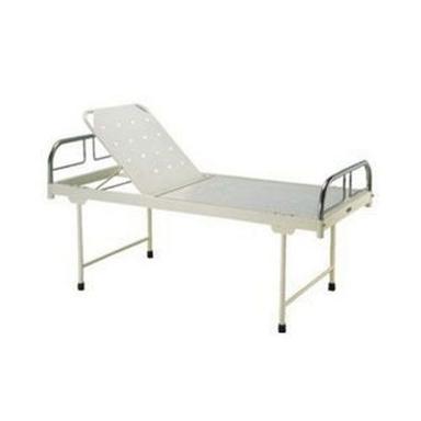 White Stainless Steel Hospital Bed