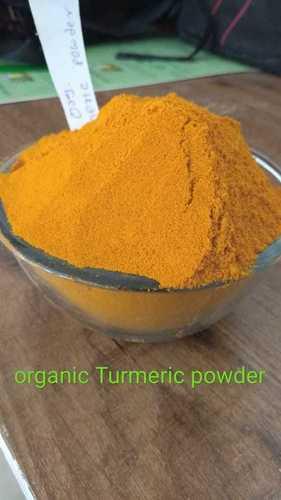 Dried Yellow Organic Turmeric Powder