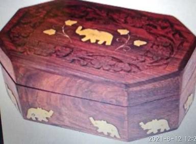 Termite Proof Polished Wooden Jewellery Box Design: Modern