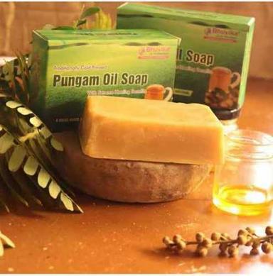 Yellow Natural Pungam Oil Soap