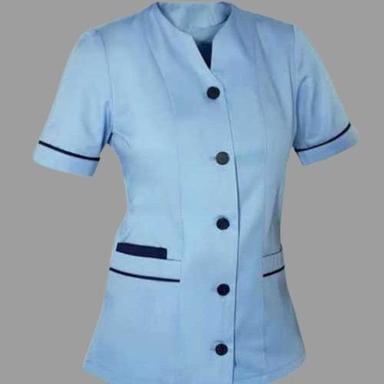 Blue Hospital Cotton Nurse Uniform