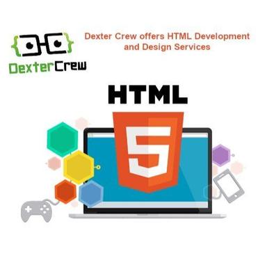 HTML Website Design Development Service