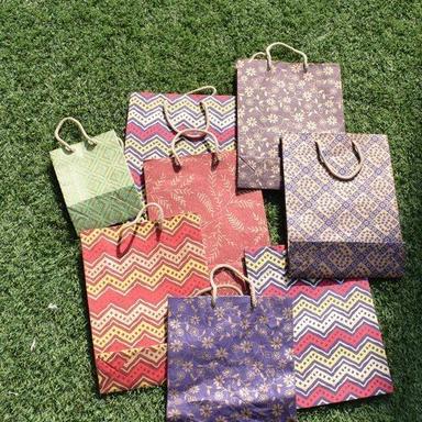 Multi Prints Handmade Paper Shopping Bags