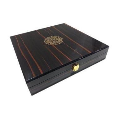 Wood Ebony Wooden Mithai Box