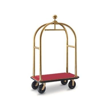 Ss Stainless Steel Luggage Cart