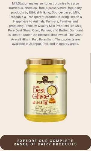 Purely Free And Fresh Desi Ghee  Age Group: Old-Aged