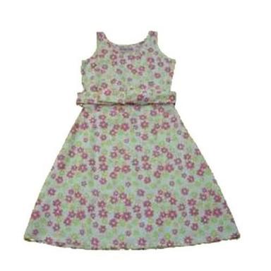 Kids Printed Sleeveless Frock Age Group: Children