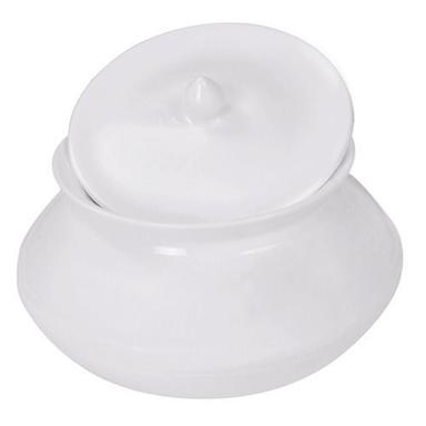 White Color Ceramic Handi 900 Gm Size: Various Sizes Are Available