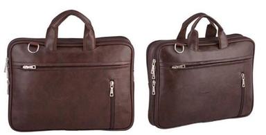 Dark Brown Executive Men Bags With Laptop Compartments