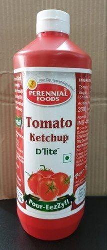 Premium Quality Perennial Foods Tomato Ketchup D'Lite 1 Kg Bottle Shelf Life: 6 Months