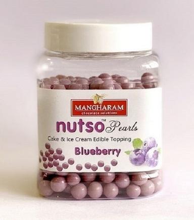 Ball Purple Nutso Pearls Cake And Ice Cream Edible Toppings Blueberry Flavoured Cake 100G