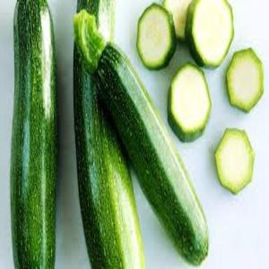 Nutritious Healthy And Natural Green Fresh Zucchini Packed In Gunny Bag Shelf Life: 5-7 Days