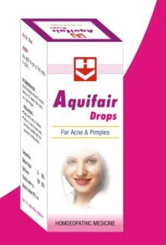 Free From Chemical Homeopathic Acne And Pimple Cure Drops