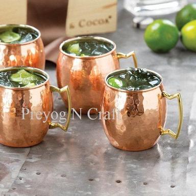 Metal Pure Copper Handmade Moscow Mule Mug