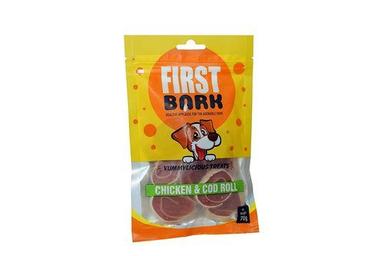 First Bark Jerky Chicken And Cod Roll, Healthy Food For Pet Application: Dog