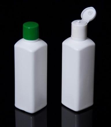  सफेद आयताकार प्लास्टिक फार्मा शैम्पू सैनिटाइज़र लोशन बोतल क्षमता: 120 मिलीलीटर (एमएल) 
