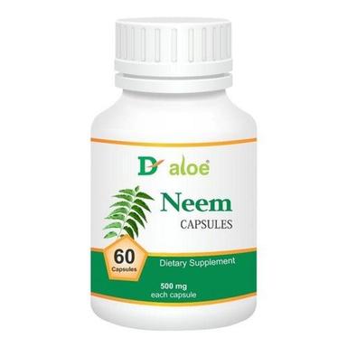 Herbal Azadirachta Indica Neem 500 Mg Capsules Age Group: For Adults