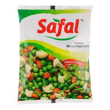 Natural Taste And Healthy Safal Frozen Mixed Vegetables Packed In Plastic Bag Shelf Life: 12 Months