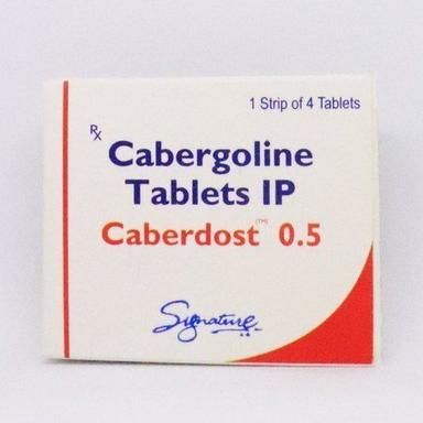  कैबरडोस्ट कैबर्जोलिन 0.5 एमजी टैबलेट कूल एंड ड्राई प्लेस 
