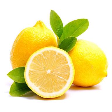 Round & Oval Calories 29/100Gms Total Fat 0.3 G/100Gms Sour Organic Yellow Fresh Lemon