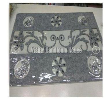 Various Grey Color Rectangular Shape Dining Table Mat