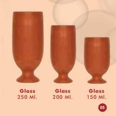 Utensil Sets Red Clay Water Glass