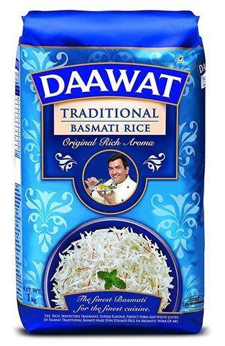 White Daawat Traditional Basmati Rice Original Rich Aroma
