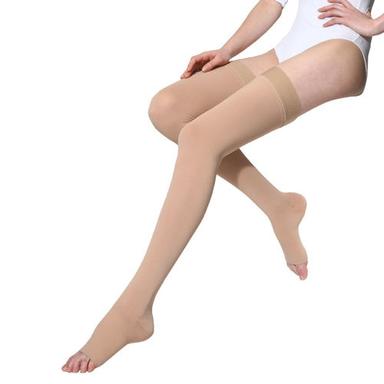 Medtex Cotton Compression Stockings, Class-2, Above Knee For Varicose Veins Weight: 250 Grams (G)