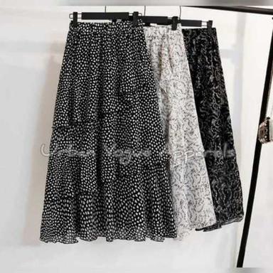 Any Color Easy Washable Ladies Skirt