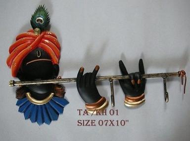 Various Colors Are Available Wrought Iron Crafts Krishna Key Hangers