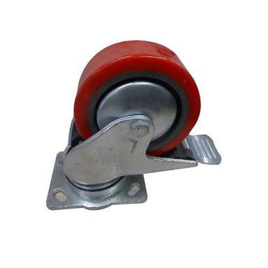 Double Ball Industrial Pu Caster Wheel Load Capacity Range: 200-400 Kg