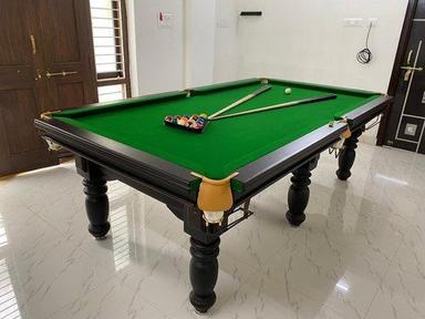 Wooden Pool Table For Indoor Game Designed For: Adults