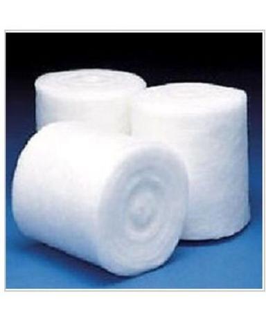 White Durable Plain Absorbent Cotton Roll