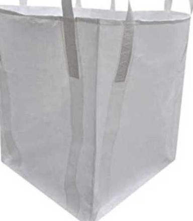 White Plain Pp Woven Bags Size: Custom