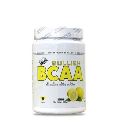 Bullish Bcca Lemon Flavour Supplements Powder (300 Gm) Shelf Life: 18 Months