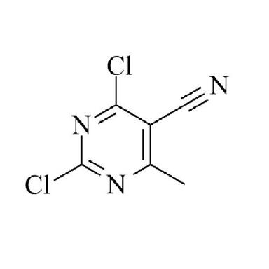 2 4-डाइक्लोरो-6 मिथाइलपाइरीमिडीन-5- कार्बोनिट्रिल 