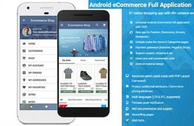 Android Online Shopping Full Mobile Application