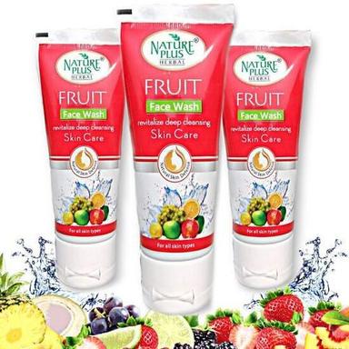 NATURE PLUS HERBAL FRUIT FACE WASH, 70ml (Pack of 3, 210ml))