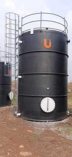 Horizontal Shape Chemical Storage Tank