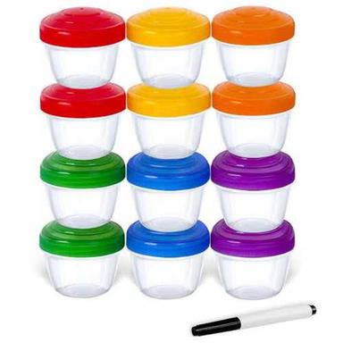 Transparent Small And Big Plastic Air Tight Containers