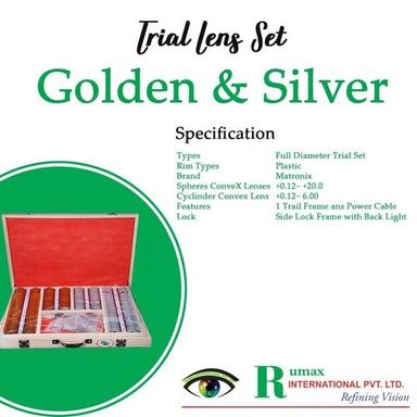 Golden Silver Trial Lens