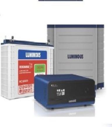 Luminous Inverter And Batteries Battery Capacity: 101 A   105Ah